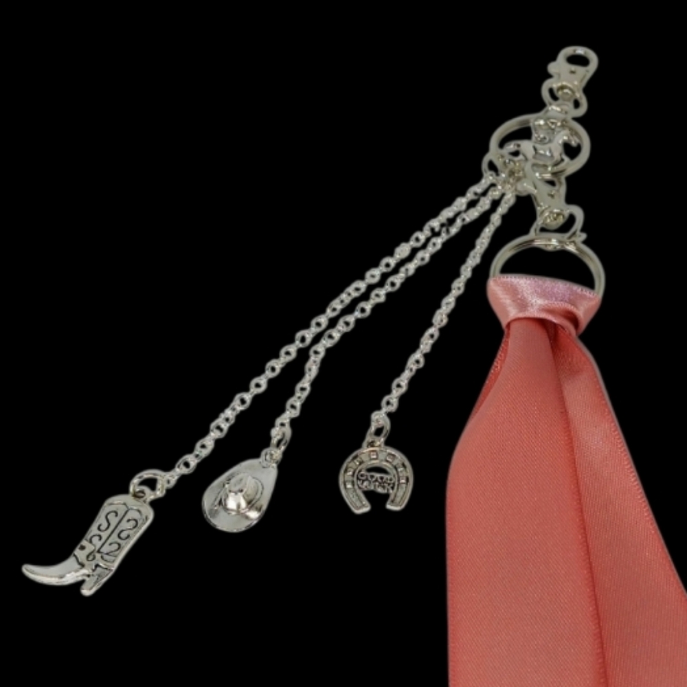 Key Charm Bag Charm Purse Accessory Western Y2k Horseshoe Cowboy Hat Cowboy Boot